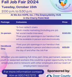 Fall Job Fair – Calling all Employers!